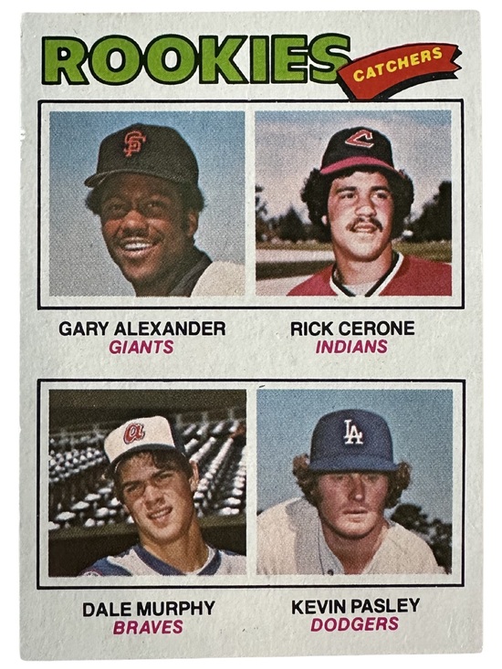 Topps Other - 1977 Topps #476 Dale Murphy Rookie RC Catchers Braves Vintage MLB Baseball Card